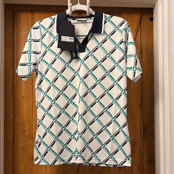J.Lindeberg Tops - J.Lindeberg Nelly Korda Colab Short Sleeve Golf Polo-Size Med -Bosporus